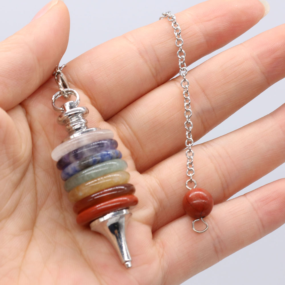 천연석 차크라 진자 다우징 점술 크리스탈 펜던트 메르카 - Crystal Pendant Necklace Natural Stone 리뷰 및 가격