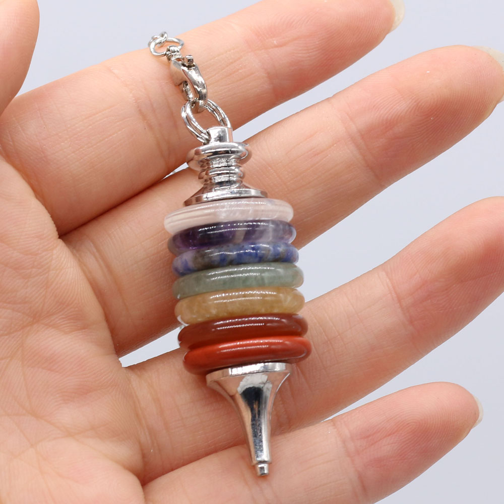천연석 차크라 진자 다우징 점술 크리스탈 펜던트 메르카 - Crystal Pendant Necklace Natural Stone 리뷰 및 가격