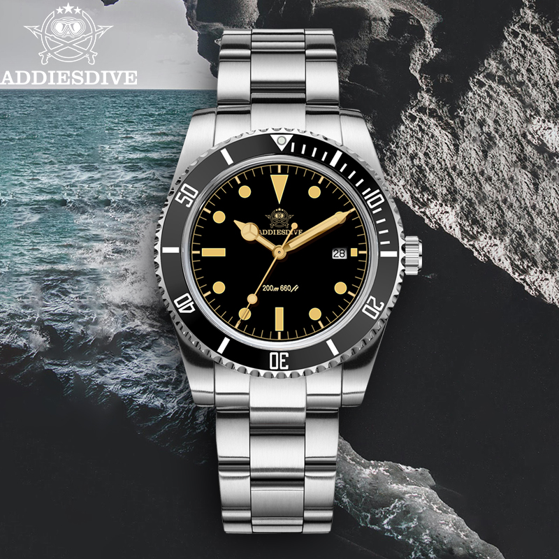 ADDIESDIVE 39mm 남성용 핫 워치 캘린더 표 - Watch Accessories 리뷰 및 가격