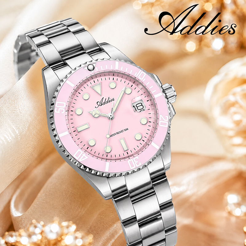 ADDIES 36mm 50m 방수 여성용 시계 유명 브 - Watch Accessories 리뷰 및 가격