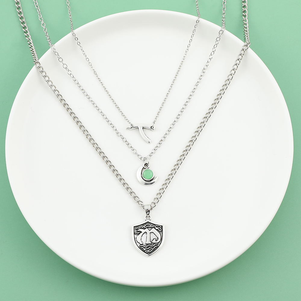 애니메이션 캐릭터를 모티브로 한 다층 디자인의 짧은 목 - Anime Pendant Necklace 리뷰 및 가격