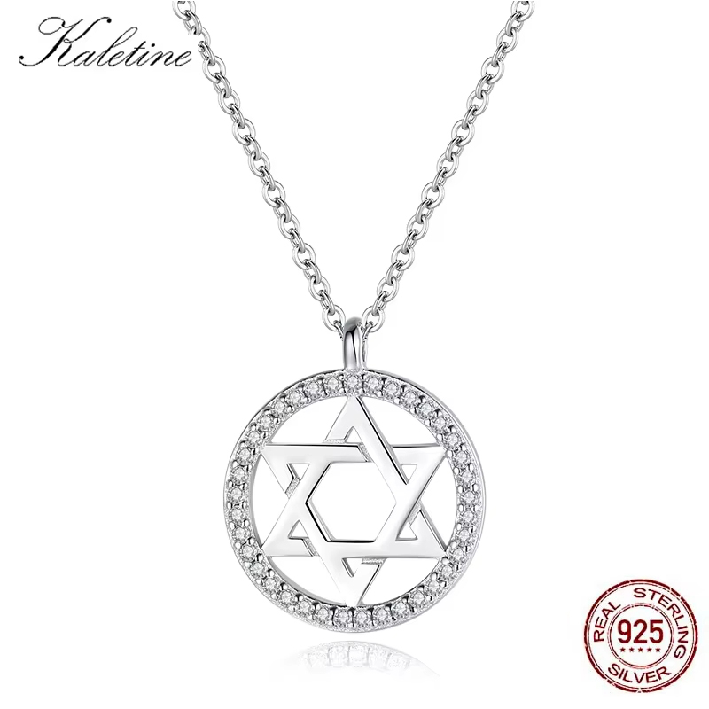 KALETINE 유태인 Magen 스타 데이비드 925 - 925 Sterling Silver Chain Necklace Men 리뷰 및 가격