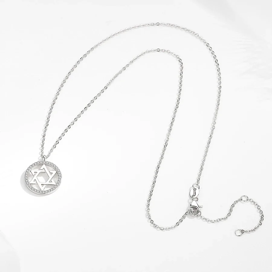 KALETINE 유태인 Magen 스타 데이비드 925 - 925 Sterling Silver Chain Necklace Men 리뷰 및 가격