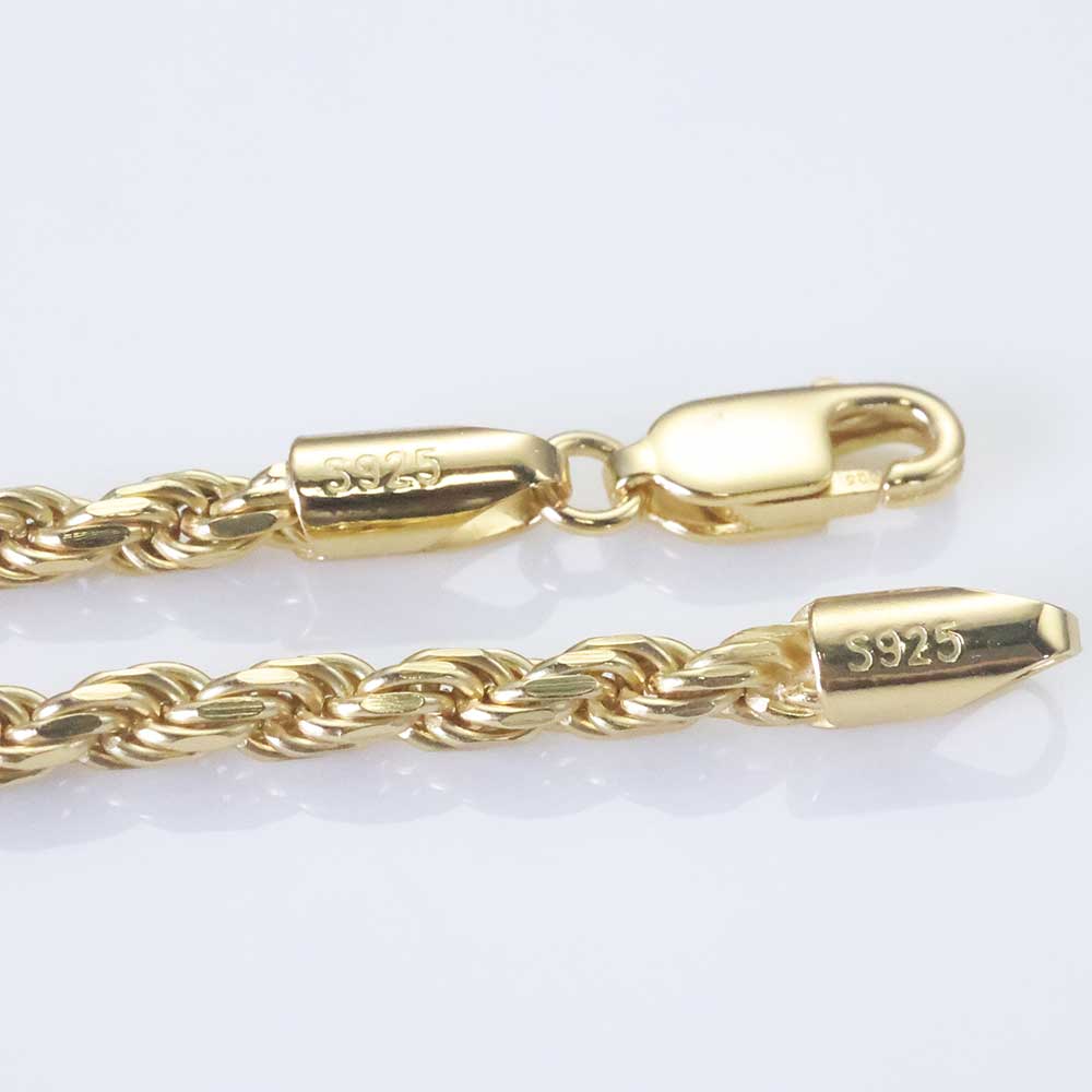 ESKEEM 3MM/5mm 남성 여성 PVD 18k 골 - 925 Sterling Silver Chain Necklace Men 리뷰 및 가격